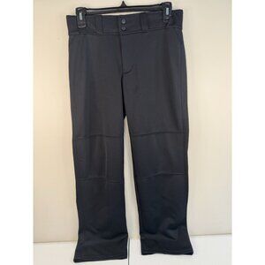 Under Armour Boy's Black Baseball Pants Size Youth Large                   (A32)